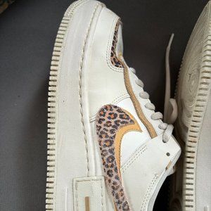 Nike Air Force 1 Low Shadow Leopard (Women's) Size 9